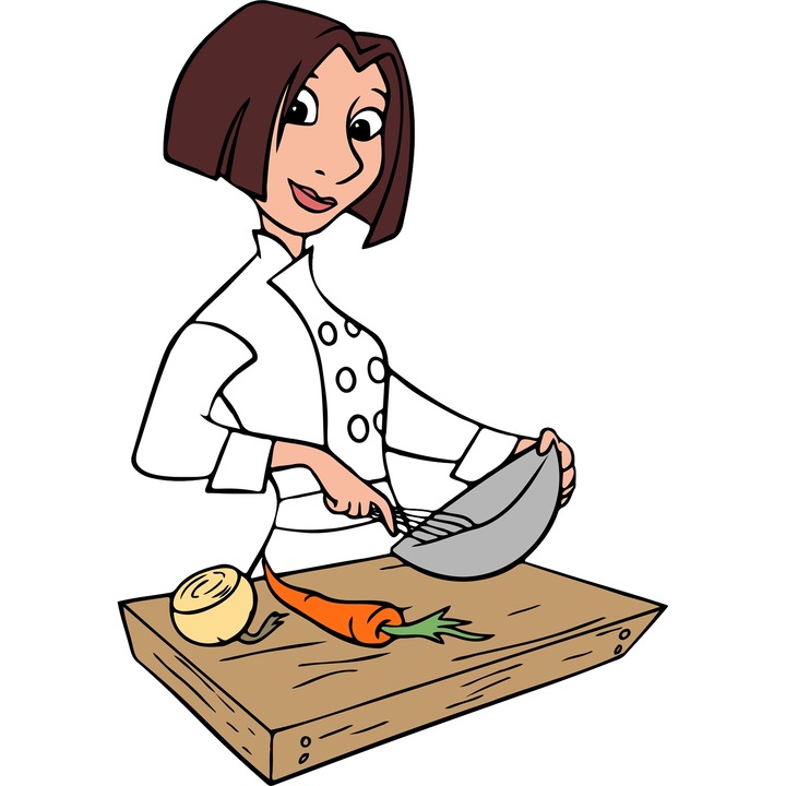 Sticker Adeziv Cu Ratatouille Colette Tatou Pasiune Culinara, Aventura si Prietenie Plina de Magie, Curaj si Creativitate, cu Margini Albe, PVC Vinyl 90CM