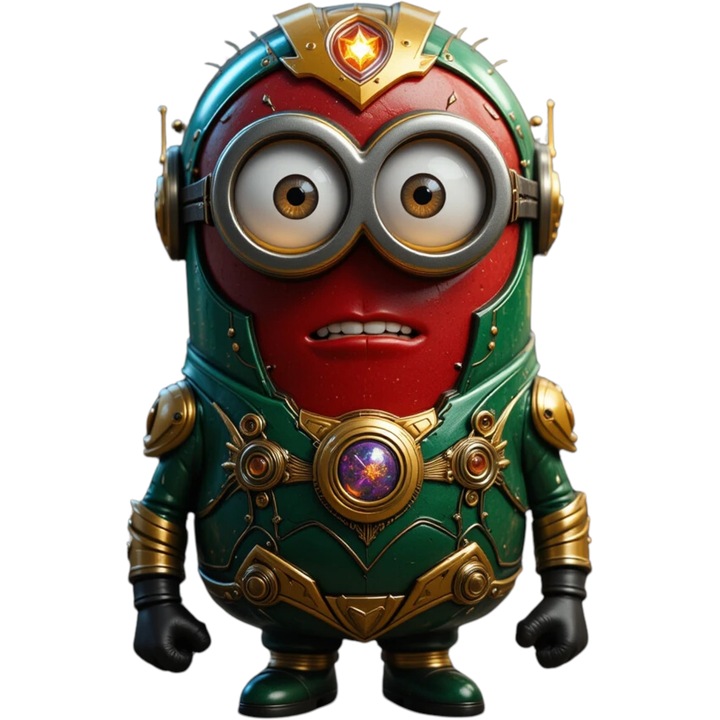 Sticker Adeziv Cu Minion Curcubeu De Prieteni, Joaca si Rasete Dulci, Aventura si Bucurie, cu Margini Albe, PVC Vinyl 90CM