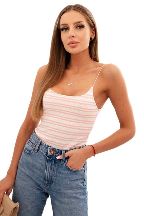 Майо дама, Кеси, Памук/Еластан, Розов пудра, Един размер INTL