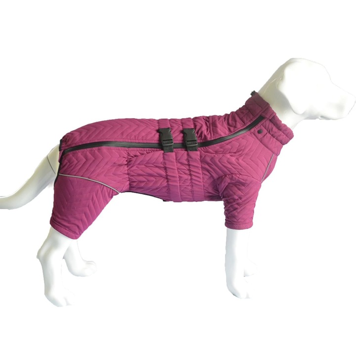 Кучешко одеяло, XL, водоустойчиво, топло, виолетово, комплект