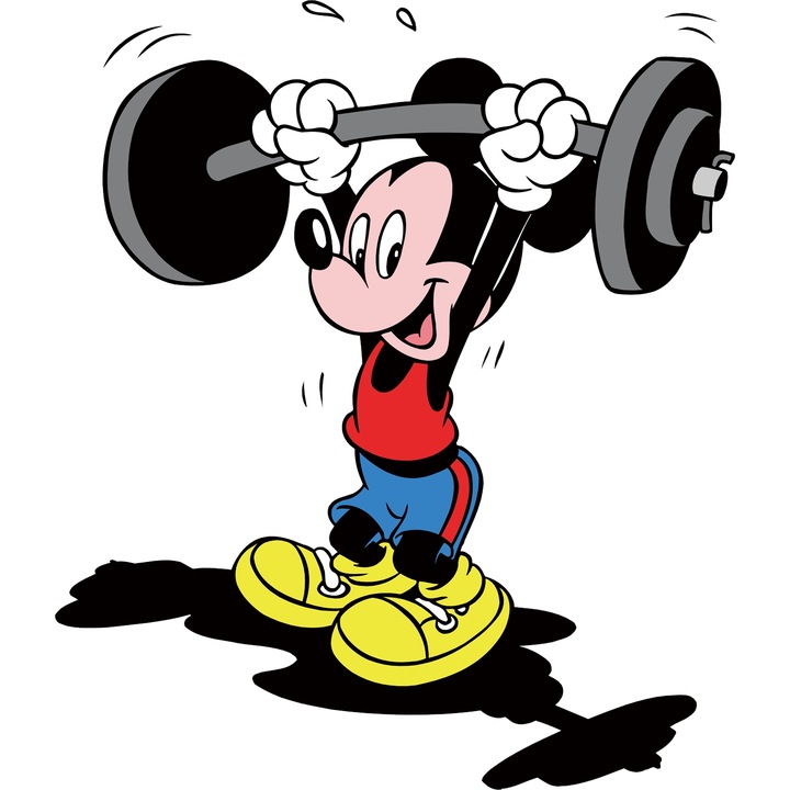 Sticker Adeziv Cu Mickey Mouse – Calatoria Prieteniei – Aventura, Emotie si Curaj, cu Margini Albe, PVC Vinyl 90CM