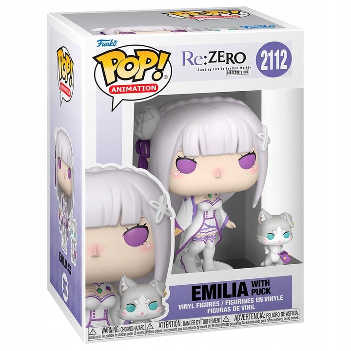 Фигурка Funko POP! Emilia Re:Zero № 2112