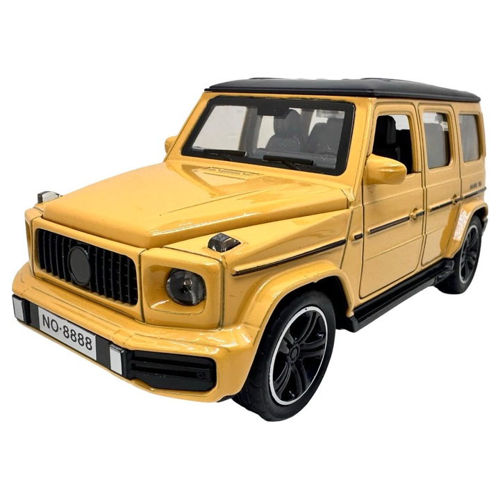 Mercedes G Class AM-900 1:32 méretarányú modell hanggal és fényekkel, működő ajtókkal