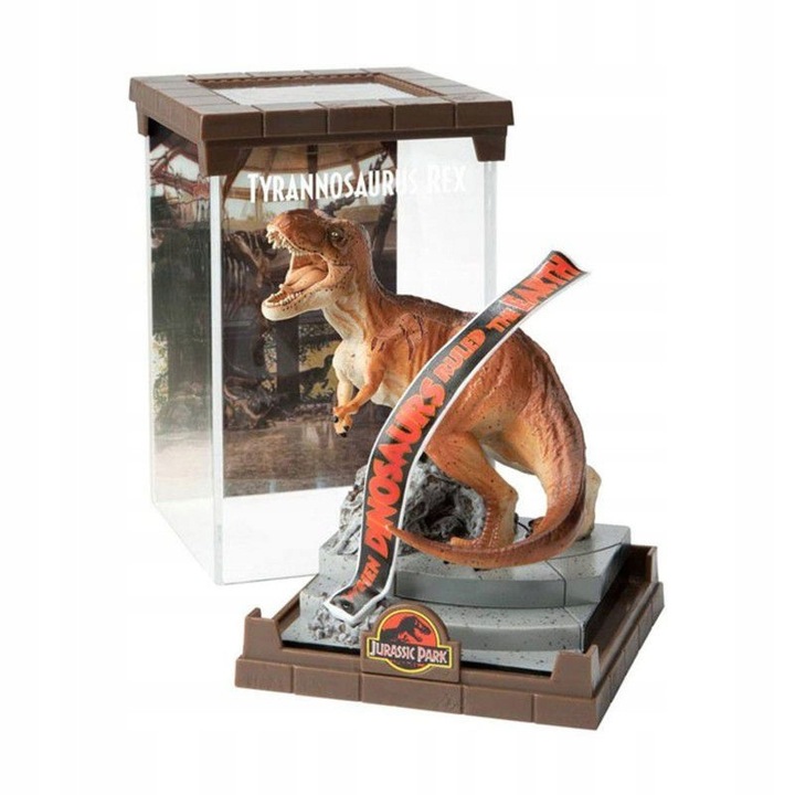 Figurina Diorama Tyrannosaurus Rex Jurassic Park - The Noble Collection