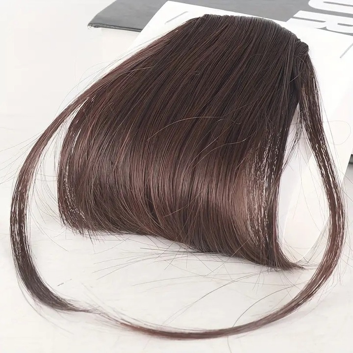 Breton Maro Ciocolatiu, Animis Beauty ®, fibra sintetica cu aspect natural, cu clips