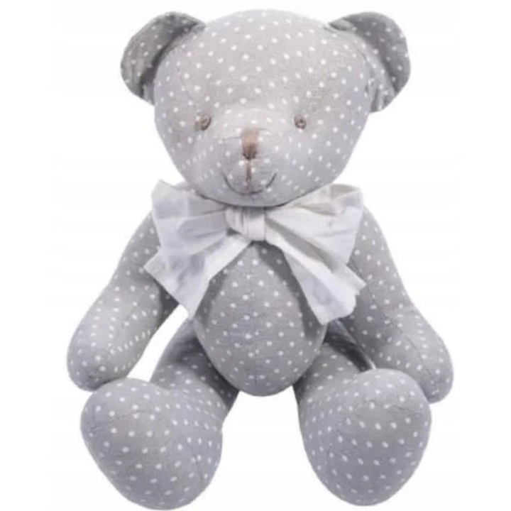 Ursulet Edgar Beppe 28 cm cu fundita - Jucarie de plus moale