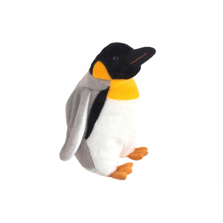 Jucarie de plus Beppe, pinguin, negru-alb, 25cm