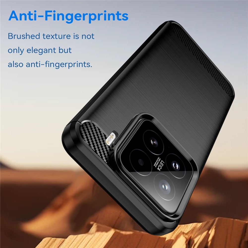 Husa pentru Oppo A6 Pro 4G / A6 Pro 5G, SKYDDAR INNOVATION, Carbon Silicone, din Silicon Slim, cu textura Fibra Carbon, set cu sticker, Negru