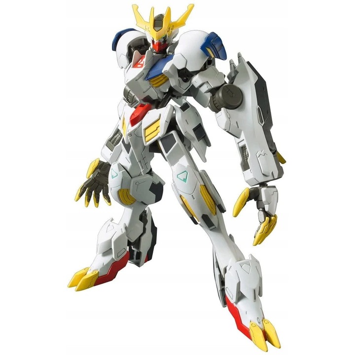 Figurina Bandai Gundam Barbatos Lupus Rex HG 1/144, kit de asamblare, 13cm, piese de calitate, articulatii mobile