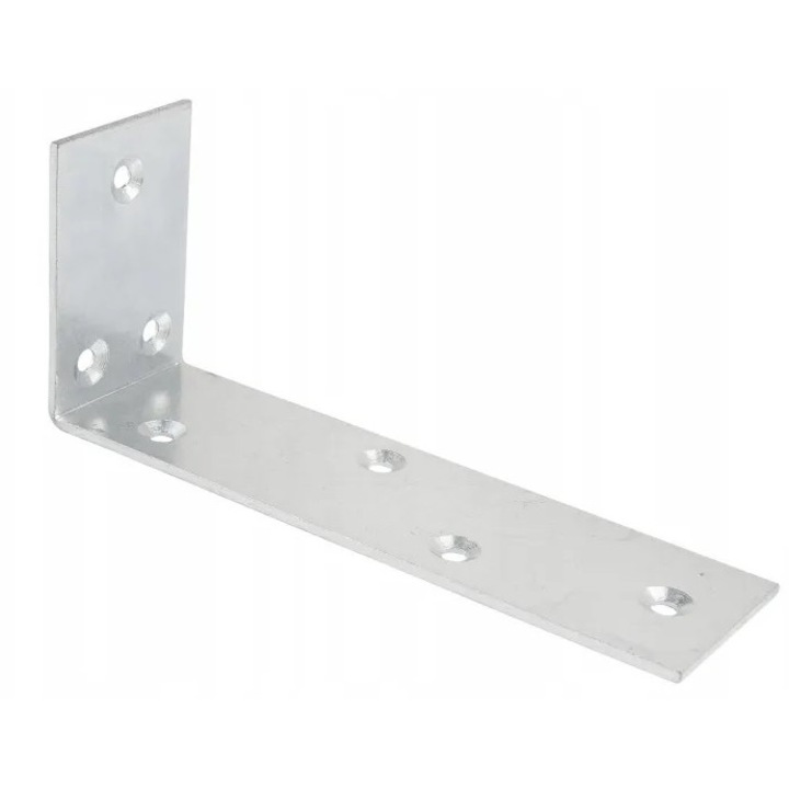 Coltar montaj, 140x60x40x2mm, argintiu