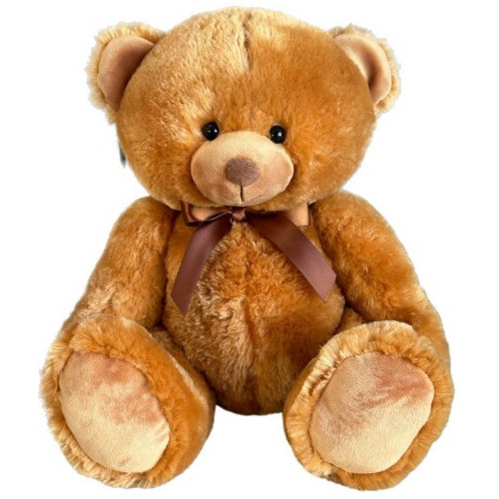 Jucarie de plus, Mis, 30cm, culoare maro, set de jucarii de plus