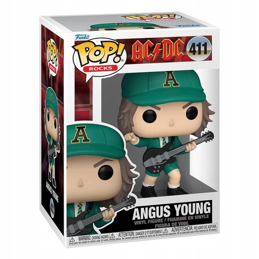 Figurina Funko POP! Rocks Angus Young AC/DC - 9 cm - eMAG.ro