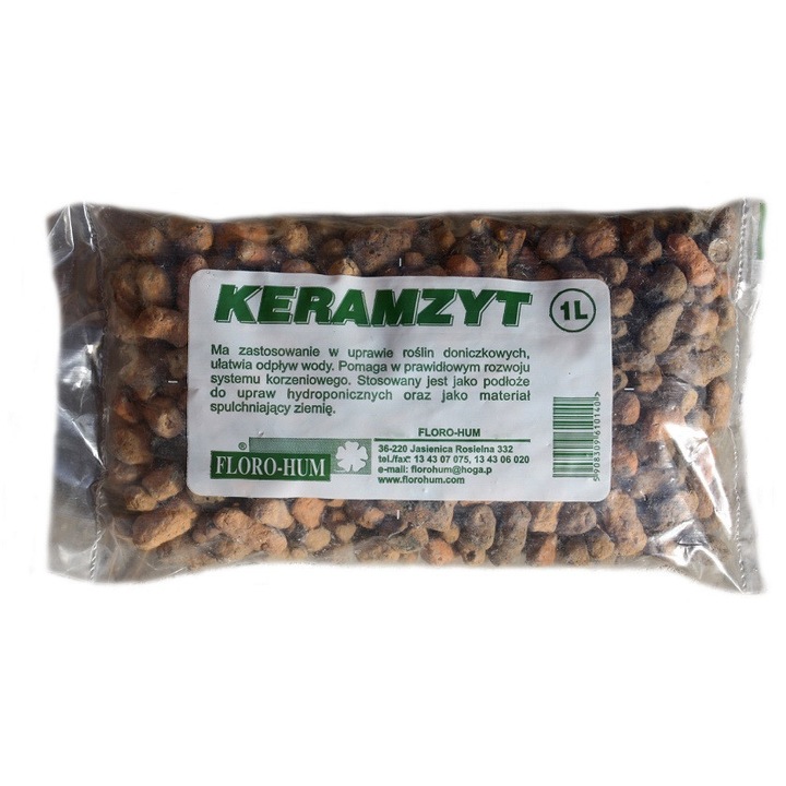 Pamant flori UN KERAMZYT 10 L, 10 litri