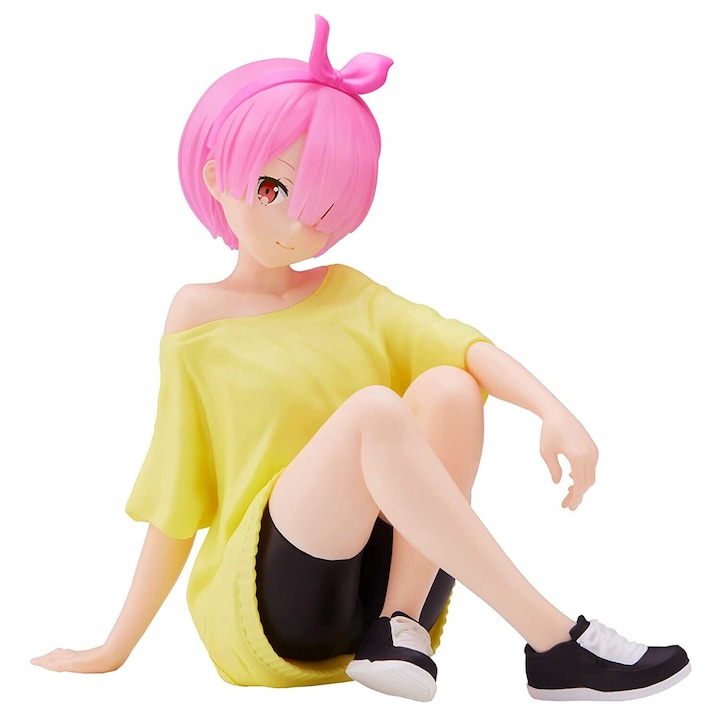 Figurina Banpresto Ram Re:Zero Relax Time, 14cm