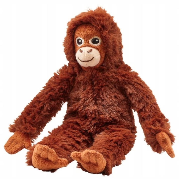 IKEA DJUNGELSKOG plüss orángután, 20 cm, mini barát