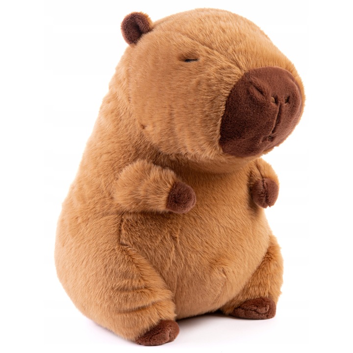 Капибара Плюшена Мечка Густав, Маро, 60см - Мека и Приятелска Играчка