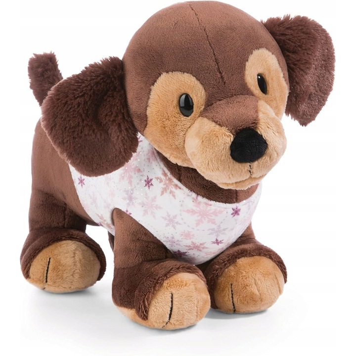 Plus NICI Jamnik Skida in costum de iarna, 38cm