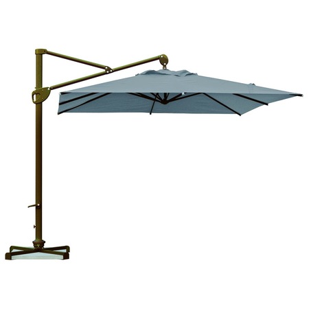Umbrela Brat Lateral Nisa Baza Inclusa Maro Gri 300 X 300 Cm
