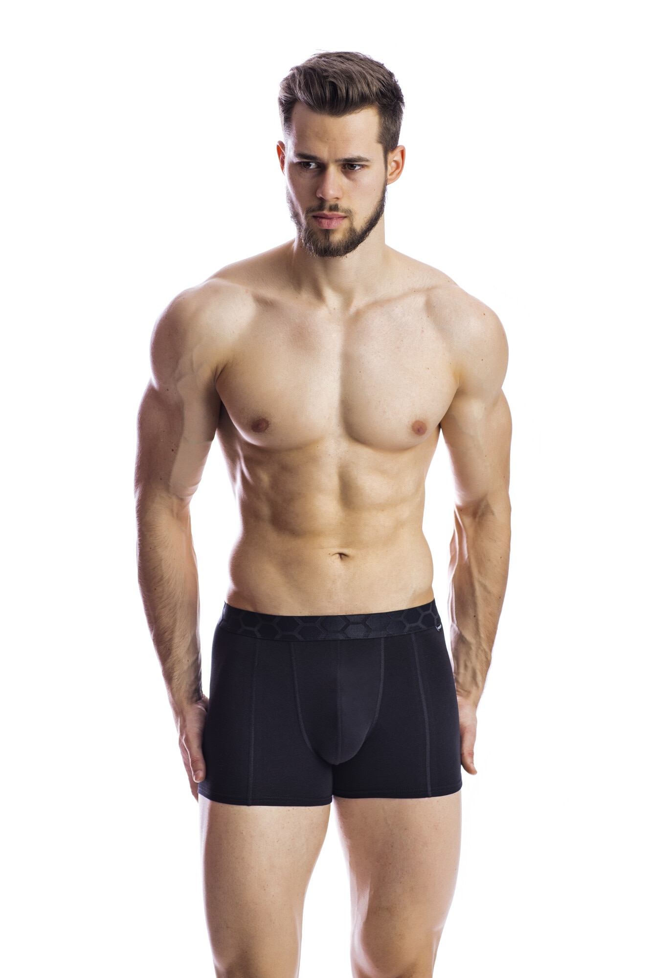 Boxeri pentru barbati, Uniconf BB116, Negru