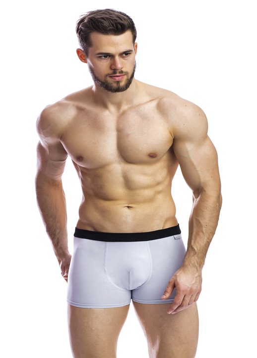 Boxeri pentru barbati BB87R, gri, Uniconf, M