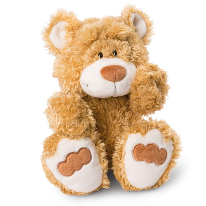 Ursulet de plus NICI 46508, moale, clasic, 35 cm, maro auriu