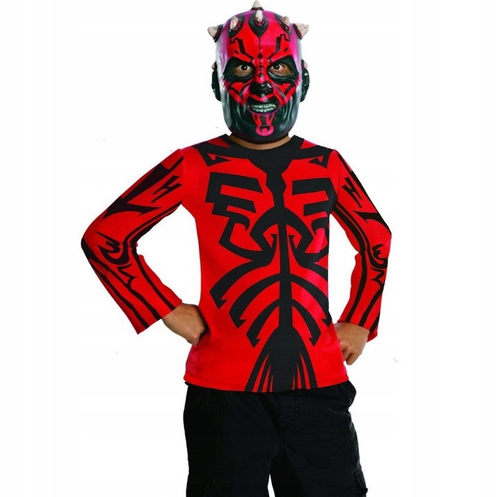 Costum Darth Maul Star Wars, 5-7 ani, Rubie's