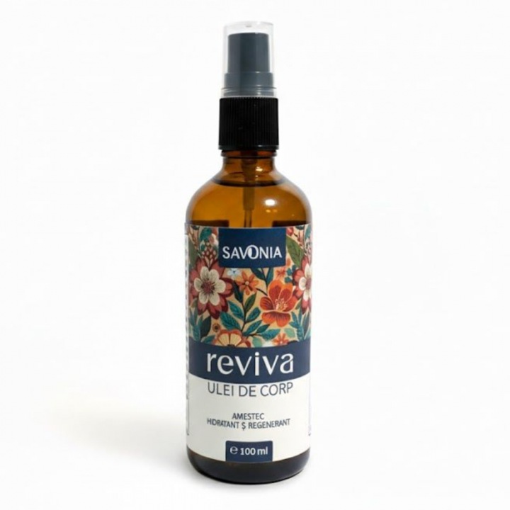 Savonia Reviva testolaj, 100 ml, tonizálás és revitalizáció, uniszex