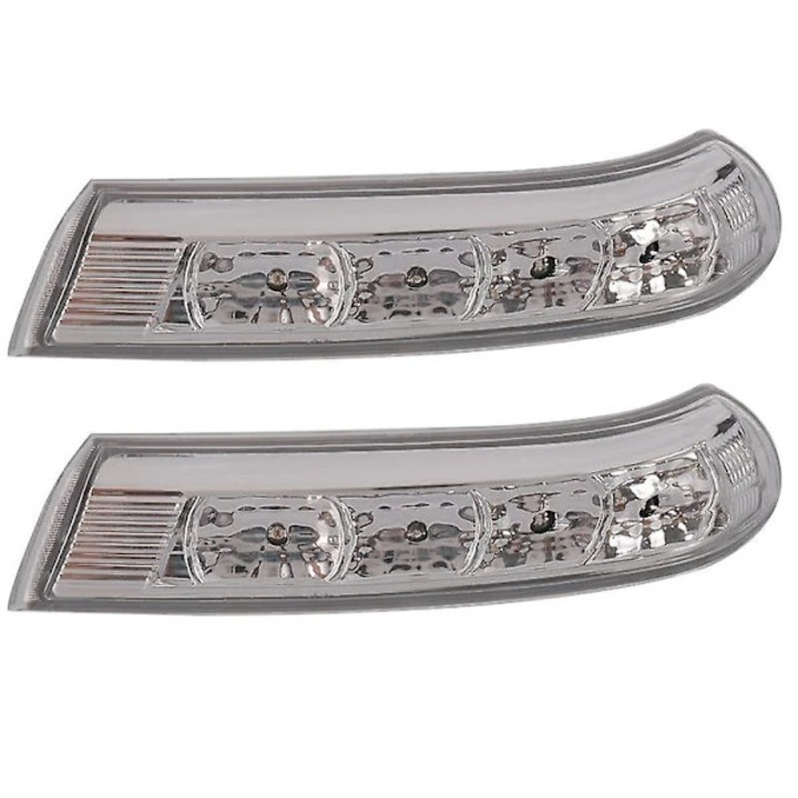 Semnalizatoare LED pentru oglinzi retrovizoare, Hyundai Santafe Veracruz IX55 2007-2012, argintii, set 1 pereche