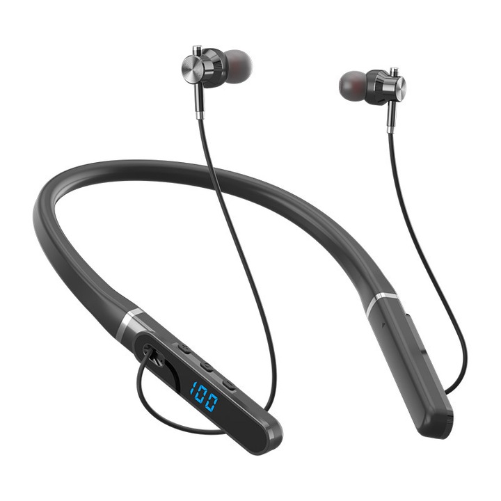 Bluetooth Fülhallgató, énekléshez és élő közvetítéshez Nyakpántos fülbe helyezhető sportfülhallgató Alacsony késleltetés Hosszú akkumulátor-üzemidő