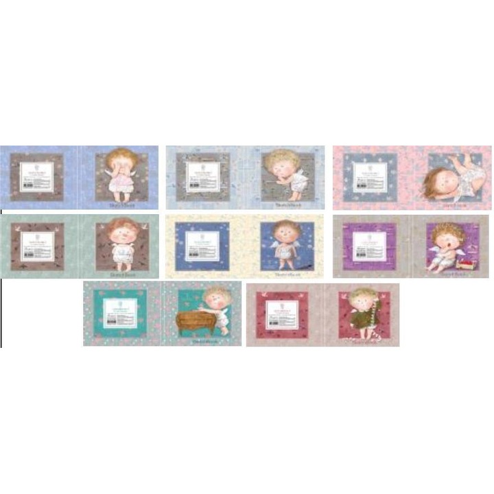 Bloc de desen FRESH, 36 pagini, 200x200mm, 100g, mix modele