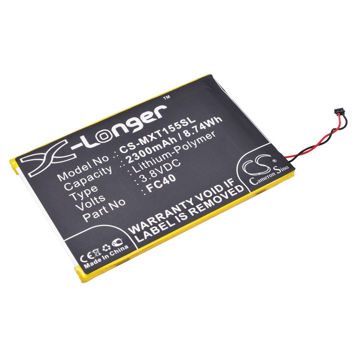 Baterie TECHTEK CS-MXT155SL Li-Polymer 2300mAh