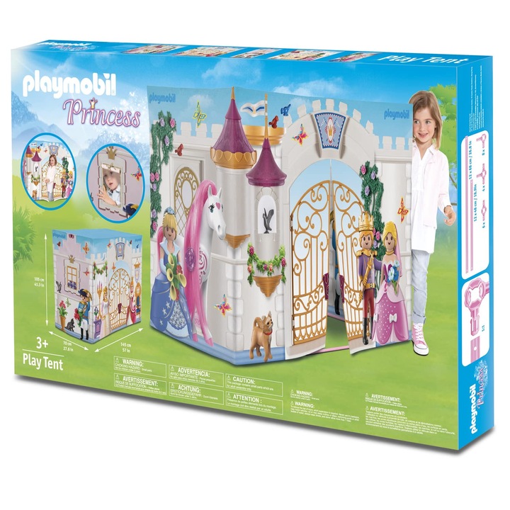 Hauck Playmobil Princess Castle játszósátor gyerekeknek