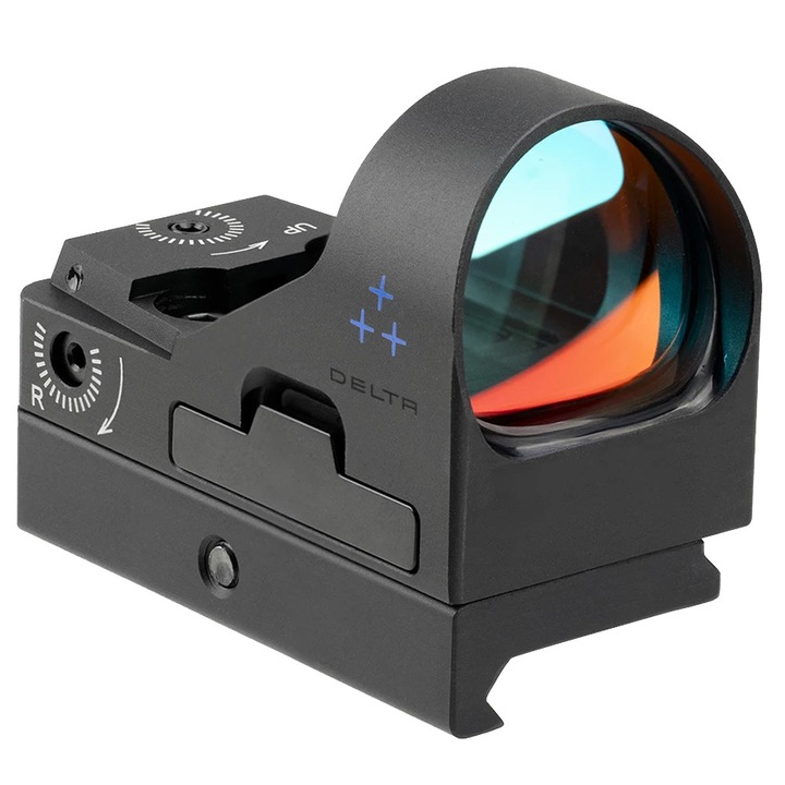 Red Dot optic DELTA OPTICAL Delta Minidot HD 26, punct rosu 2 MOA, constructie compacta, rezistent