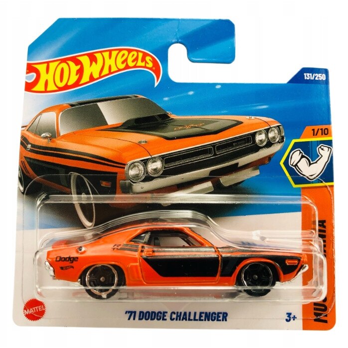 ホットウィール MYSTERY CAR '71 DODGE CHALLENGER 71 Dodge Challenger Hot Wheels Showroom/HW Premiere Rare Short