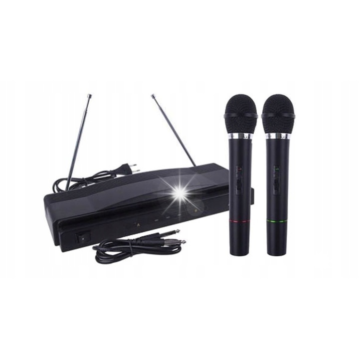 Set karaoke cu microfon, Verk Group, 12", 1000W, Bluetooth, LED, 49x33x30cm