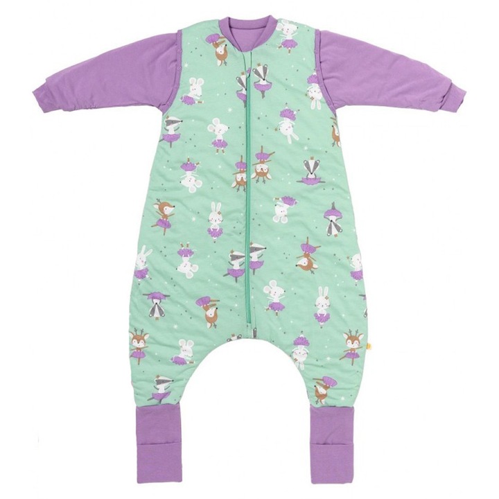 Sac de dormit cu picioruse si maneca lunga detasabila Ballerina 130 cm + manseta 1.0 Tog