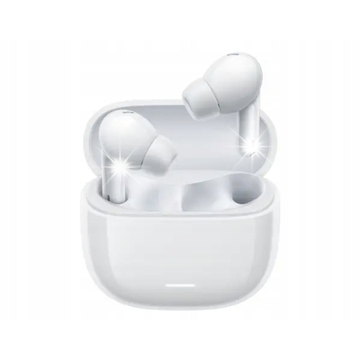 Vezeték nélküli fülhallgató Xiaomi Redmi Buds 6 Lite, True Wireless, aktív zajcsökkentés, fehér