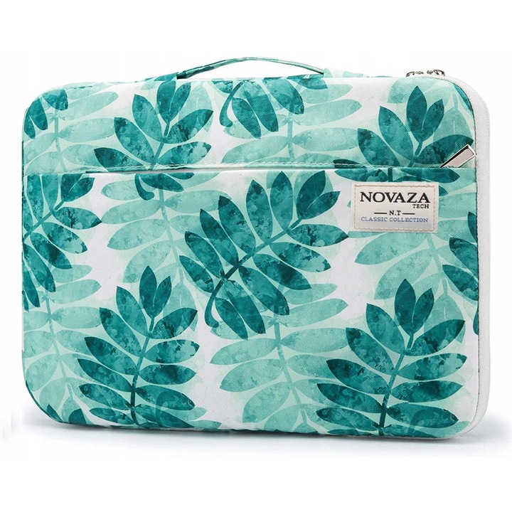 Geanta laptop 15-15,6 inch, Novaza Tech, impermeabila, cu maner, 400x285x40mm