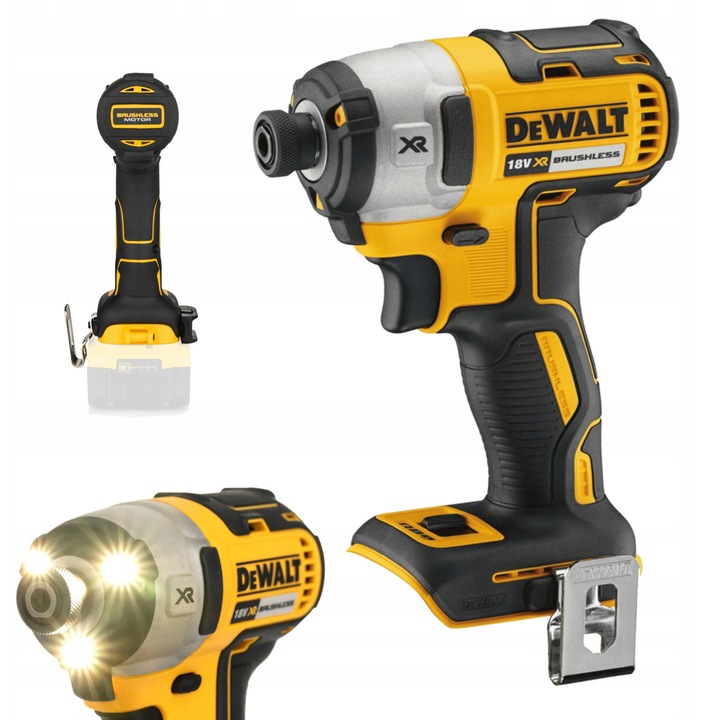 Ударен гайковерт 18V DeWalt DCF887N, 205 Nm, 1/4", 140x245mm, комплект без батерия и зарядно устройство