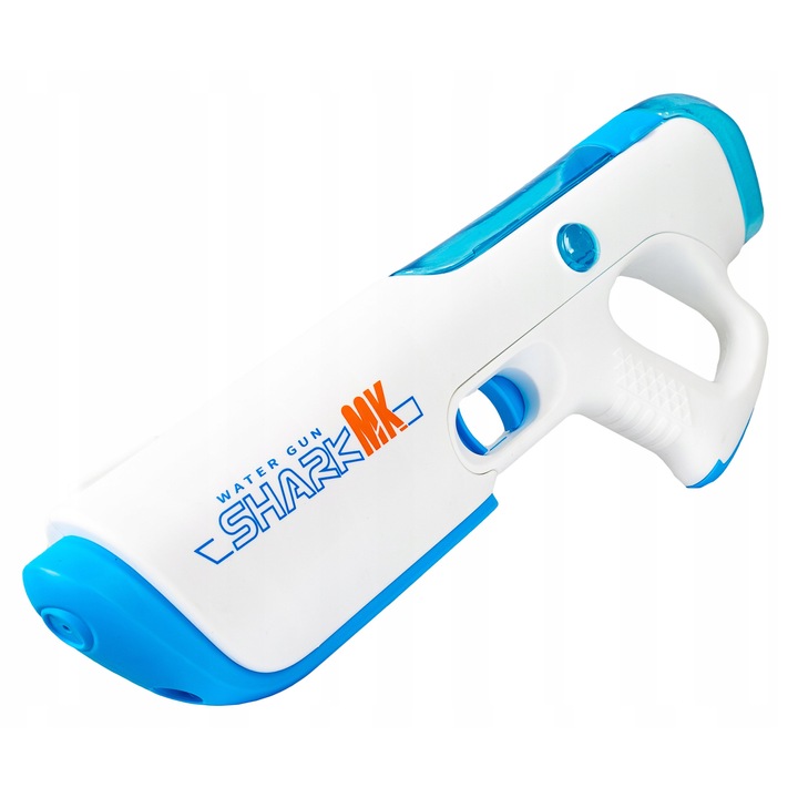 Електрически воден пистолет, click4TOYS, 500mAh батерия, син/бял