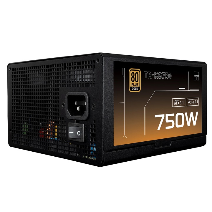 Sursă de alimentare Thermalright PSU ATX 3.1 750W Gold, Full Modular - TR-KG750 TR-KG750