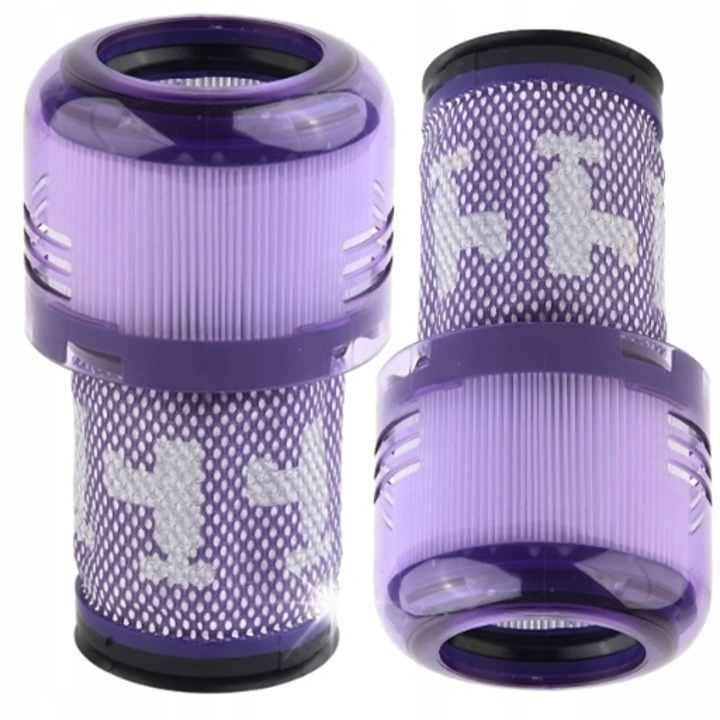 Filtru HEPA pentru aspiratoare Dyson V12, set 2 bucati, eficienta ridicata, usor de curatat