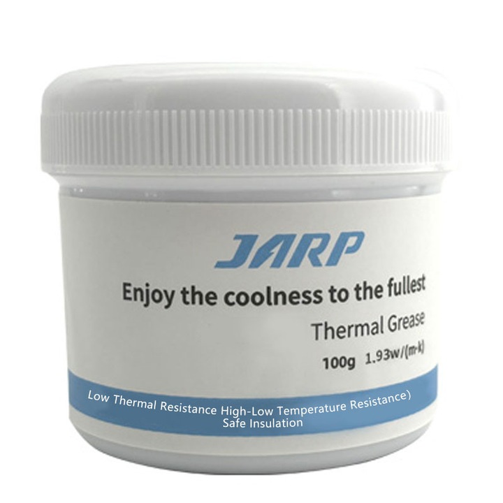 Pasta termica JARP JP801 T100 100g, conductivitate termica 1.93W/mK, rezistenta la temperaturi -30~220℃