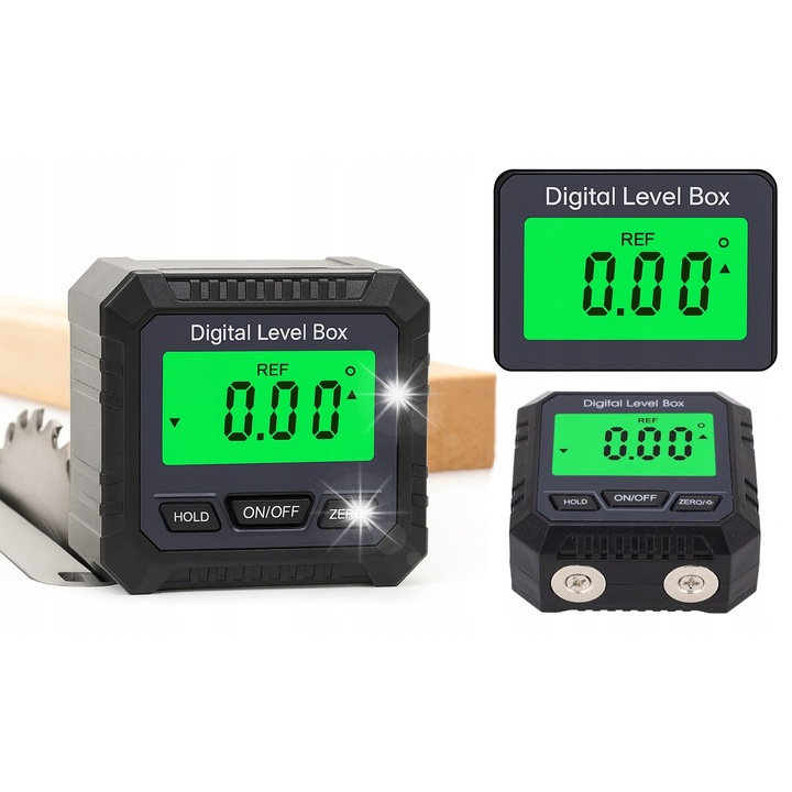 Nivela electrica magnetica Anytech, unelte de masura, 30x5x5cm