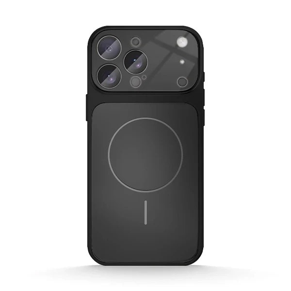 Husa pentru Apple iPhone 17 Pro Max Daden® MagLens, Slim, Incarcare wireless, Magsafe, Protectie camera inclusa, Negru