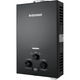 Incalzitor de apa pe gaz Heckermann JSD-HB04, 24 kW, pentru gaz lichefiat (lpg), cu afisaj digital si reglaj manual al temperaturii, Negru, 12 L/min