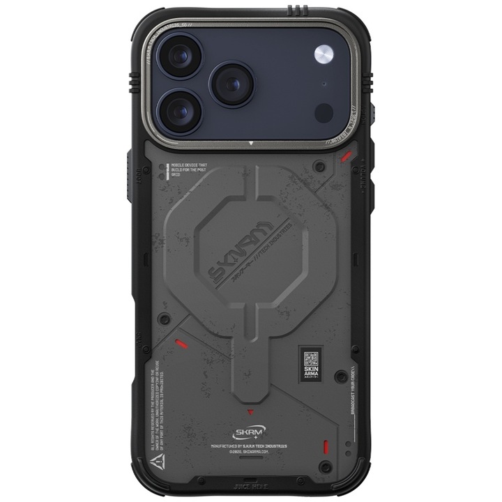 Skinarma Vigor MagSafe tok iPhone 17 Pro Max készülékhez grafit