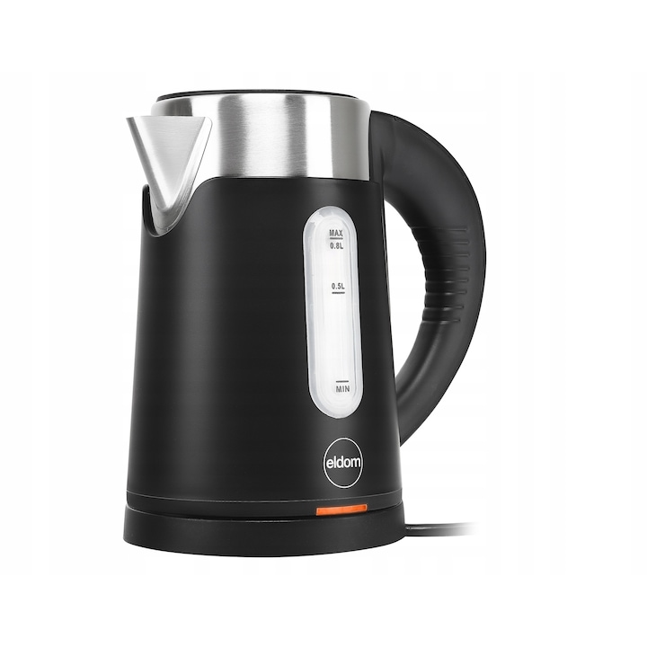 Fierbator electric, Eliko, 900W, 230V, pentru incalzirea apei, 1L, dimensiuni 225x53mm