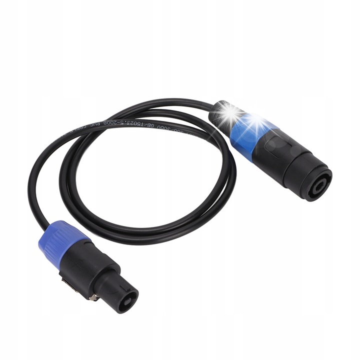 CABLU DE DIFUZOR FLEXIBIL, SOLID, CU CONECTOR CU 4 NUCLEE, 1M