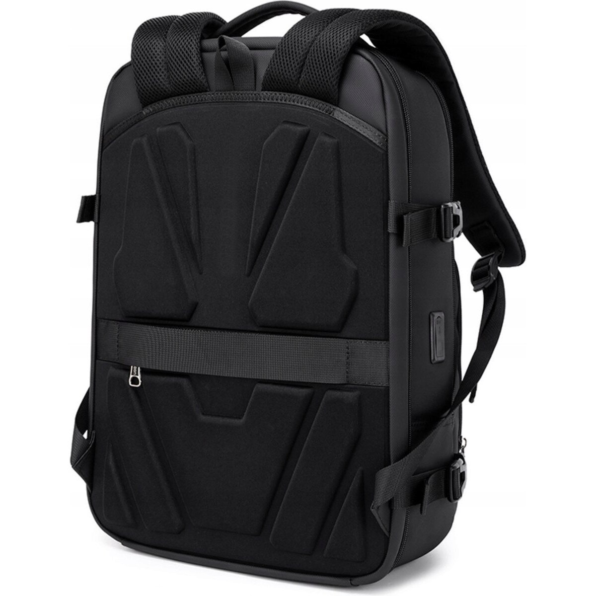 Rucsac laptop unisex, SOUNIX, 15.6", negru, rezistent
